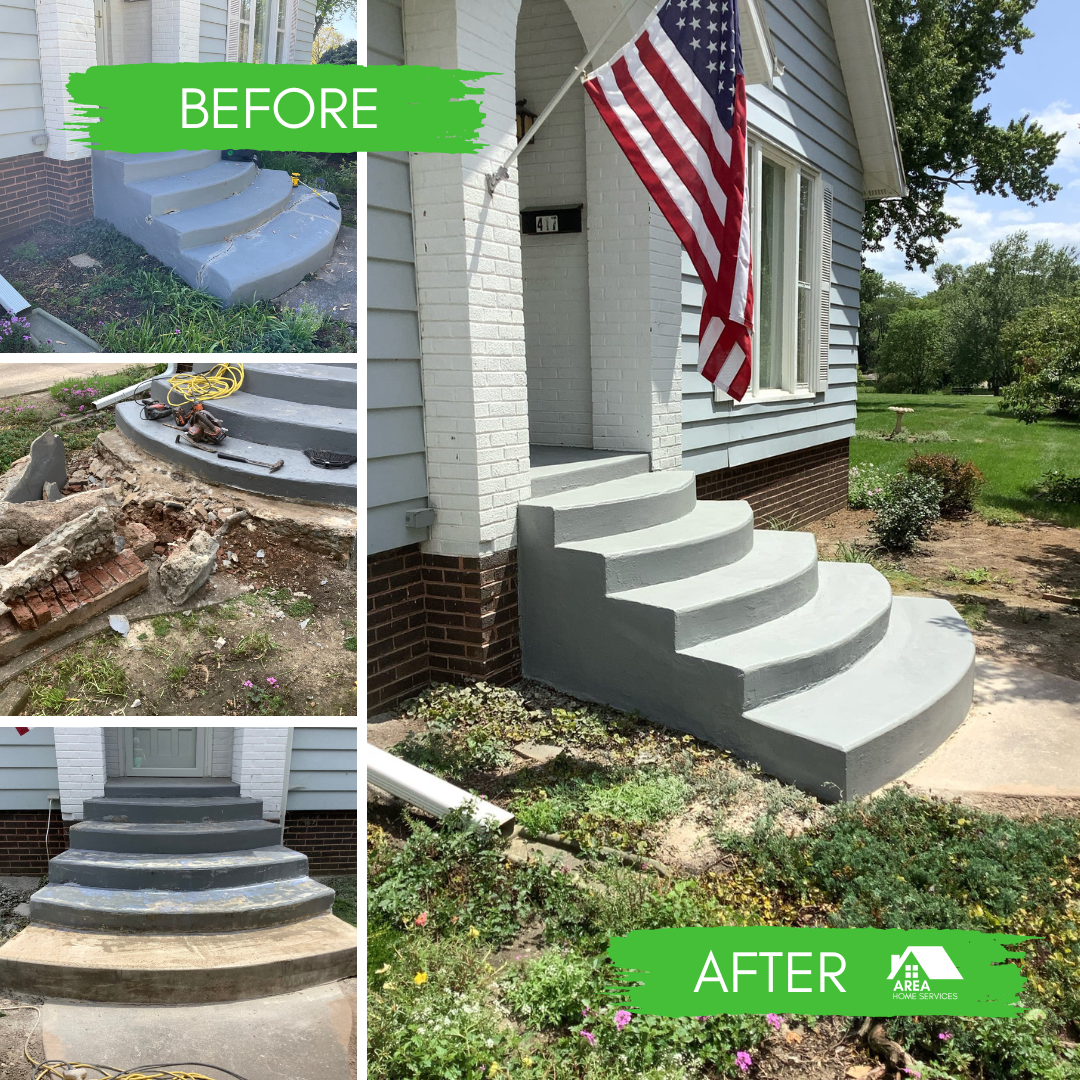 Concrete Step Repair